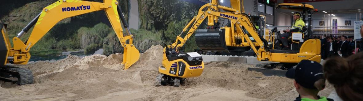 Komatsu van der spek intermat