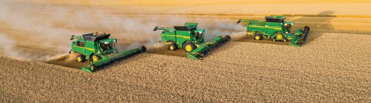 John Deere T5 en 6 maaidorsers 