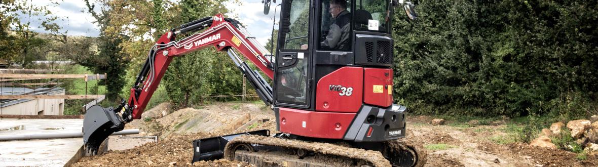 Yanmar Vio 38-7 minigraafmachine 