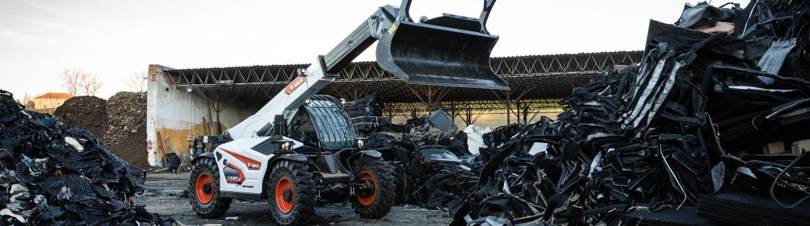 bobcat verreiker voor recycling 