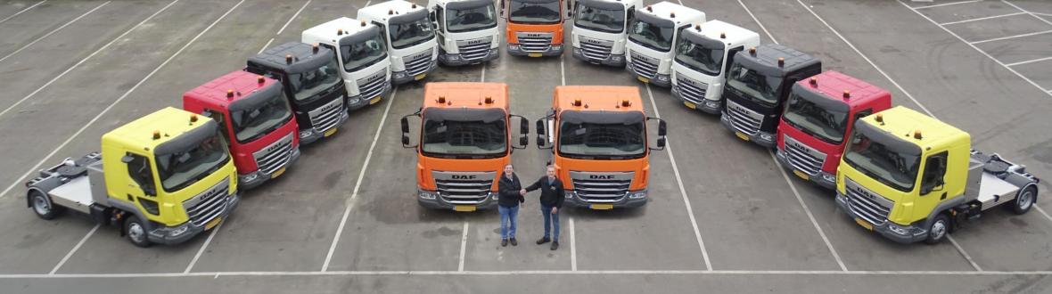 Veldhuizen truck DAF XB BE truck 