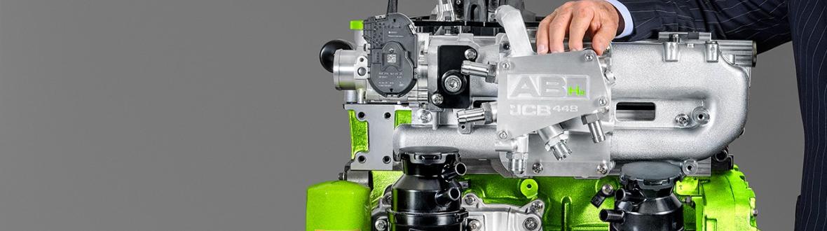 JCB Hydrogen motor 