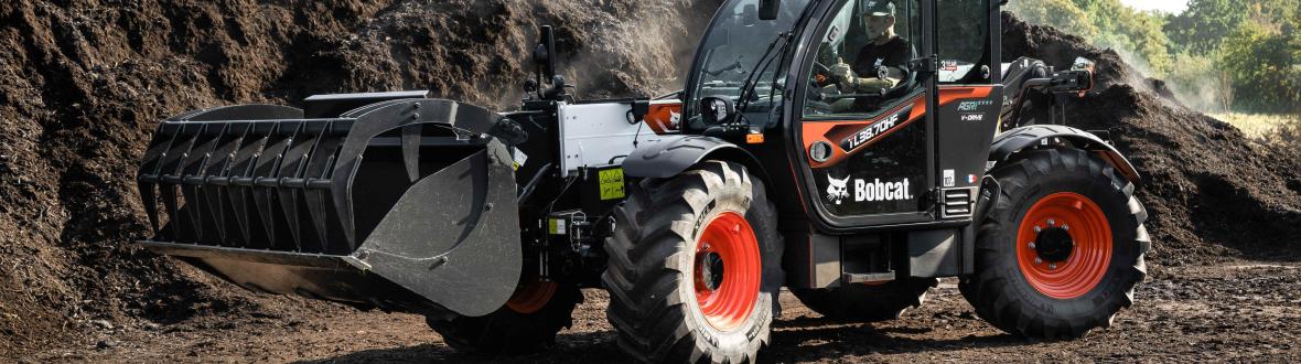 Bobcat verreiker voor landbouw 