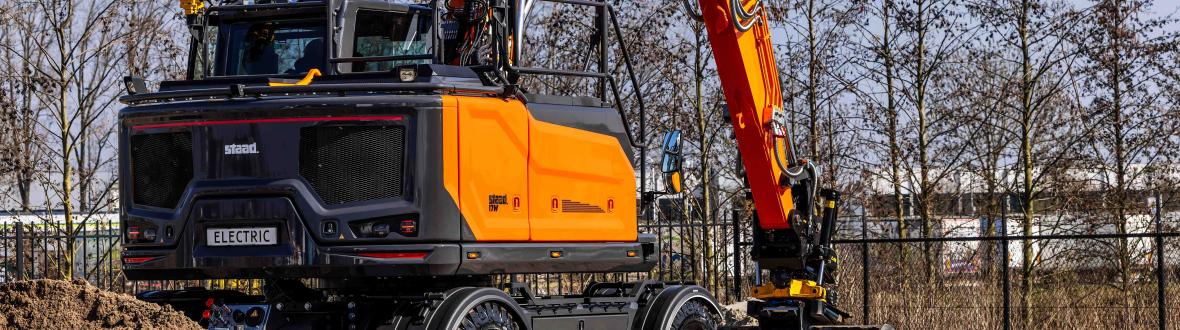 staad W17 mobiele elektrische graafmachine
