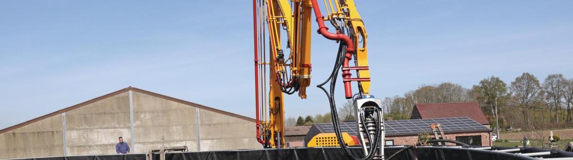Gebr. Verkooyen in Langeweg bouwt nieuwe mixer