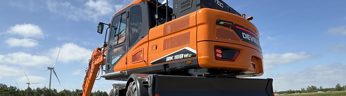 Develon Etec elektrische mobiele graafmachine 