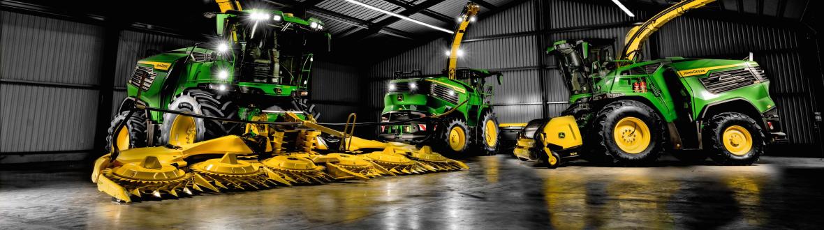 John Deere F8 en F9 hakselaars