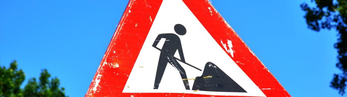 Werkzaamheden-bord