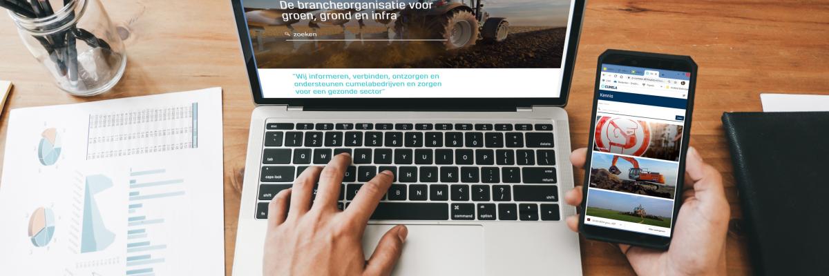 Computer en smartphone