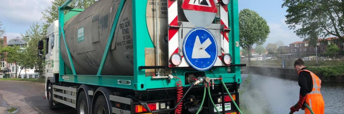 Onkruidbestrijding met water