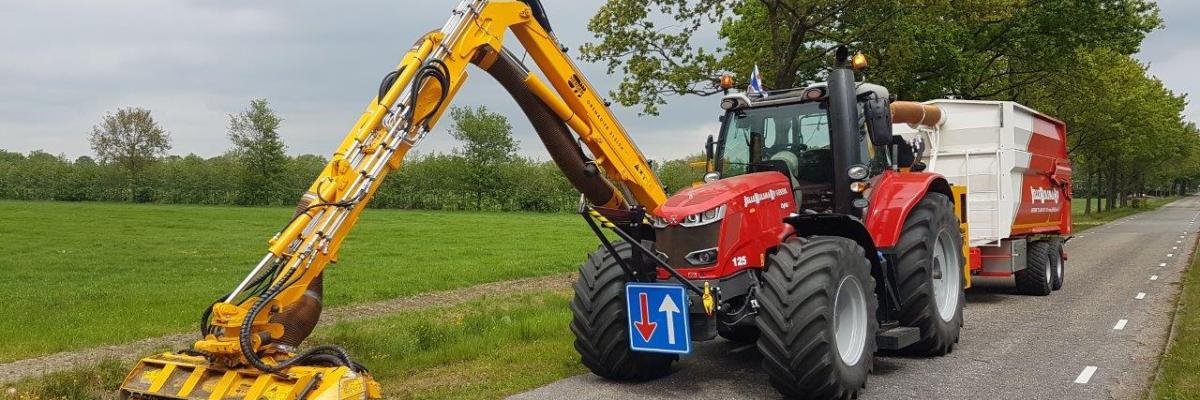 Op basis van de hoeveelheid vuil wordt besloten welke bestemming het maaisel krijgt. 