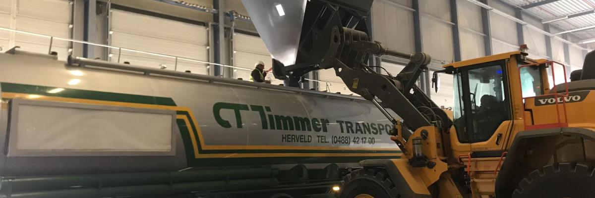 Kraker Products gaat de multifunctionele trechterbak klantspecifiek op maat bouwen voor diverse groottes wielladers