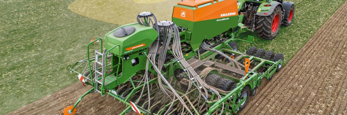 Amazone triple shoot zaaicombinatie 