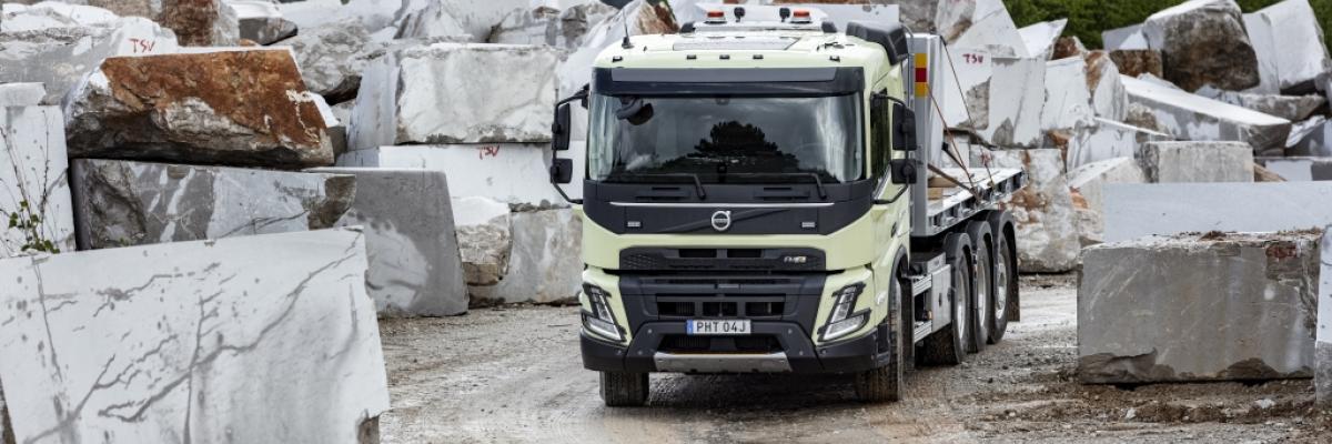 Volvo FMX in gebruik