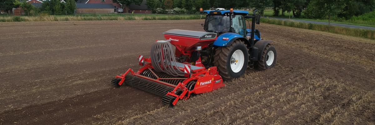 de Farmax Ringseeder in actie