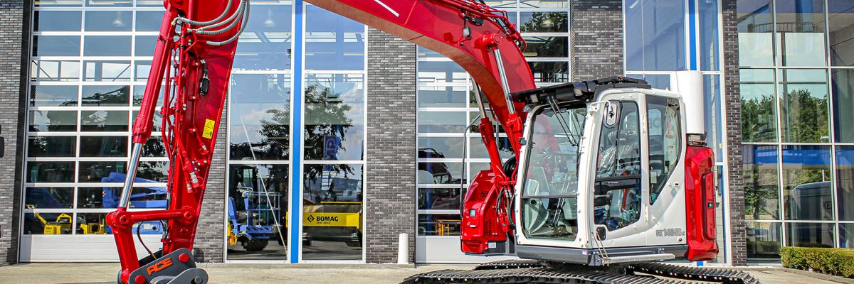 Kobelco voor Van der Spek