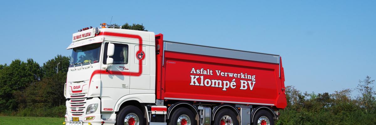 Compacte DAF Veldhuizen vrachtwagen 