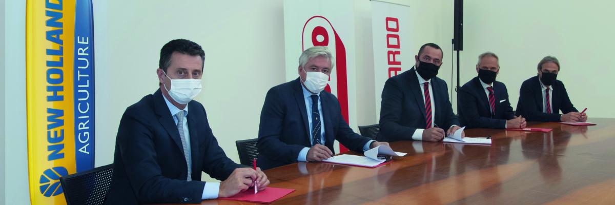 New Holland en Maschio Gaspardo tekenen overeenkomst 
