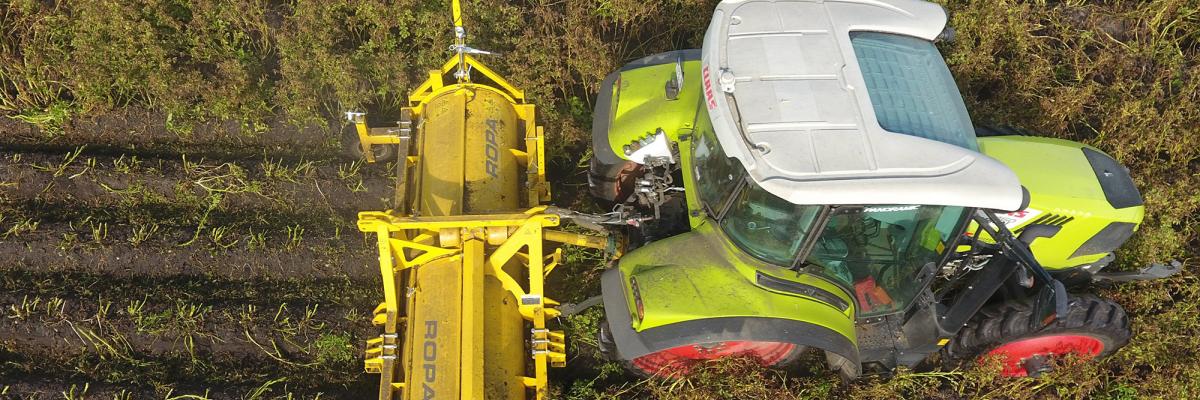 ropa onkruidklepelmachine