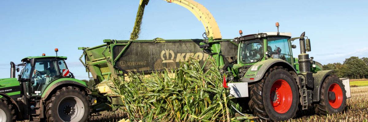 Krone prototype aanbouwhakselaar 