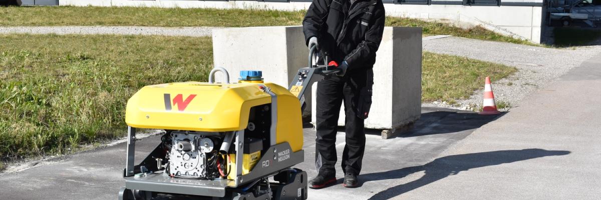 wacker neuson 700 kg trilwals 