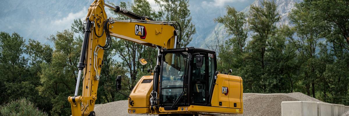 Cat M316 Next Gen mobiele graafmachine