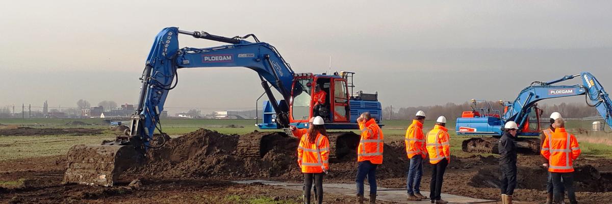 in bedrijfstelling Doosan 30 DX electric 