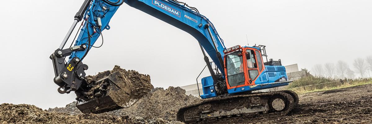 DX 300 electric, ploegam 