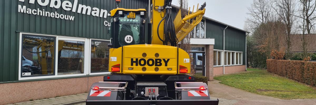 Hooby MH114 met kenteken 
