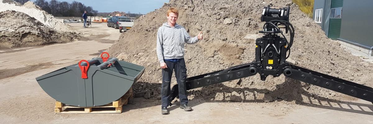 Kinshofer Rigter verstelbare rijplatenlegger