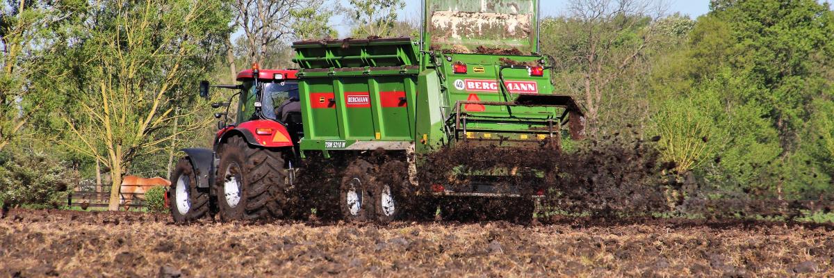 compost strooien 