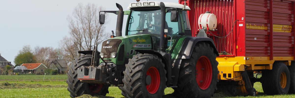 Grasoogst, gras, opraapwagen, fendt 