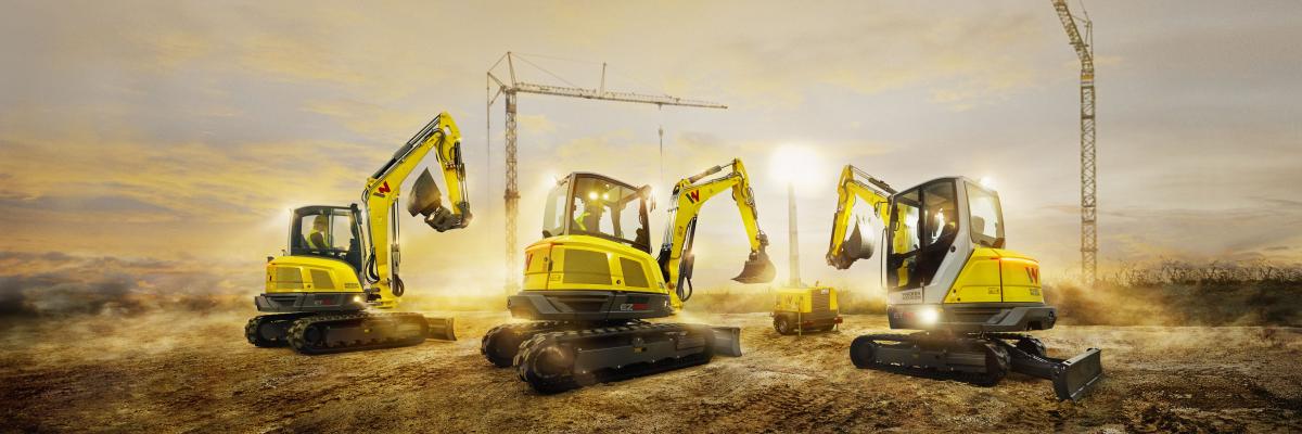 Wacker Neuson minigraafmachines 