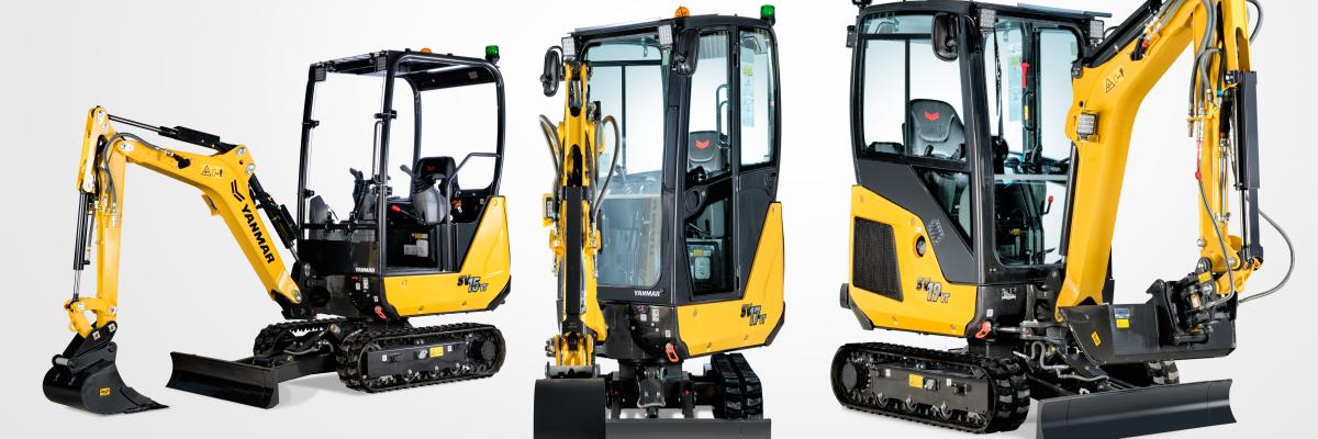 Yanmar minigraafmachines 