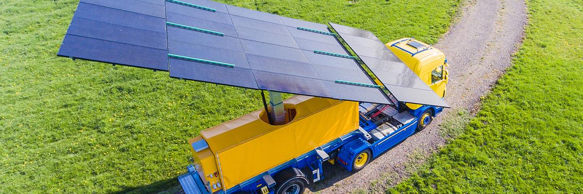 kemp zonnekoning mobiele groene stroom