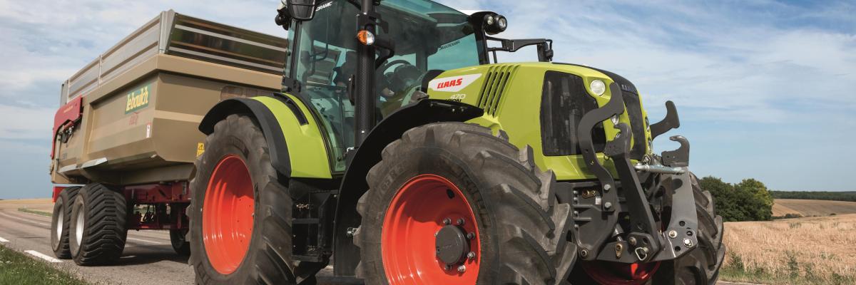 Claas Arion 400 trekker