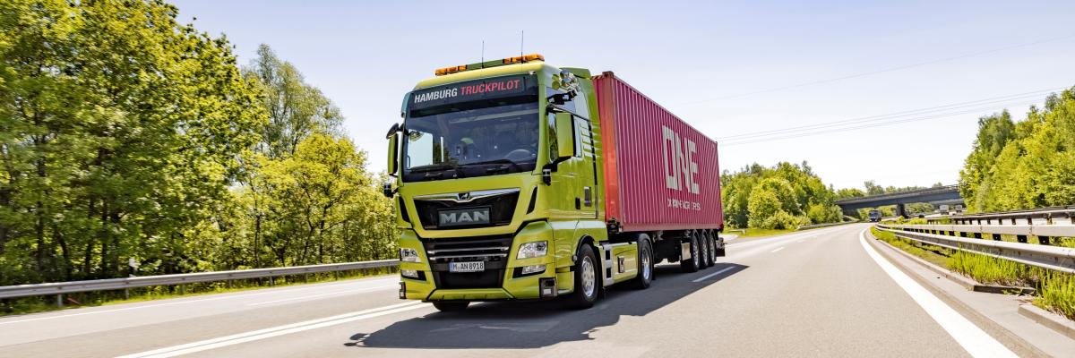 MAN test autonome truck