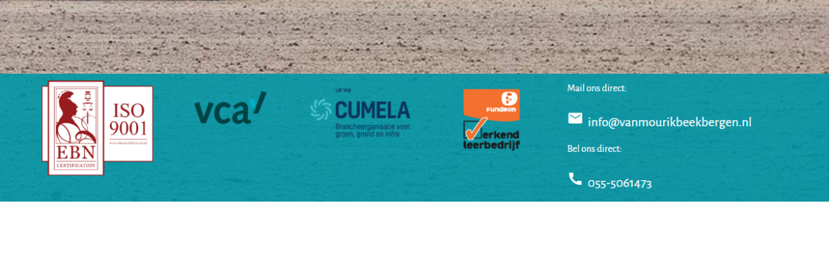Logo op website - Wim van Mourik
