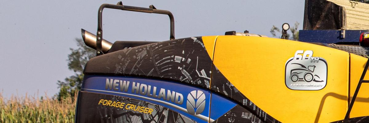 New Holland 60 jarig jubileum hakselaar 