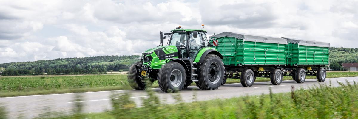 Deutz Fahr 6 TTV transport