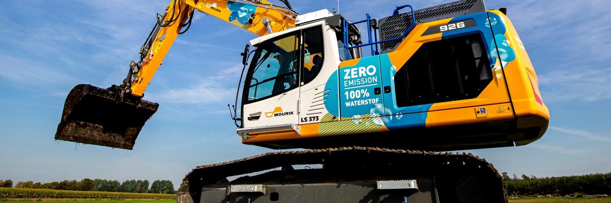 mourik waterstof graafmachine