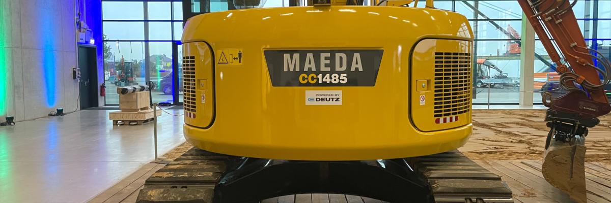 Maeda hijskraan met E Deutz elektrische aandrijving 