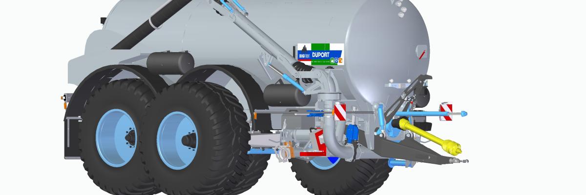 Duport Bigfoot 18 kuubs mesttank