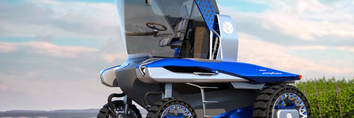 New Holland Straddle tractor concept 