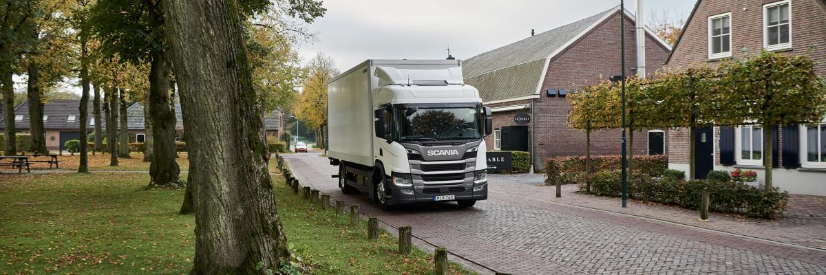 scania hybride truck 