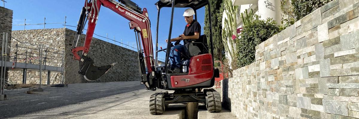 Yanmar 17e elektrische graafmachine