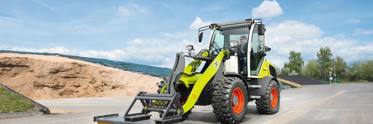 Claas compacte wiellader