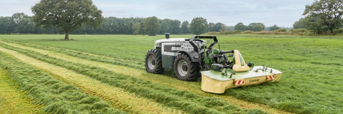 Krone Lemken VTE Mähen