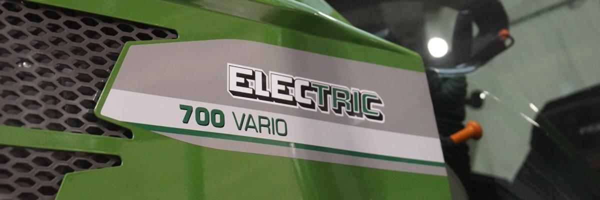 agromec 700 vario electric elektrische trekker 