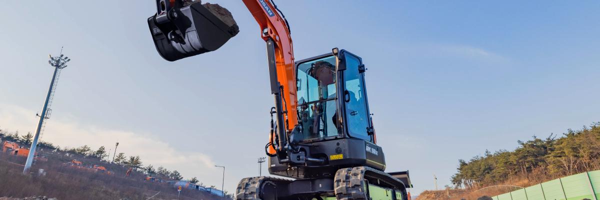 Doosan DX 50z-7 minigraafmachine